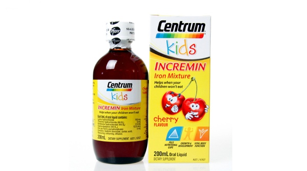 Vitamin cho bé biếng ăn Centrum Kids Incremin