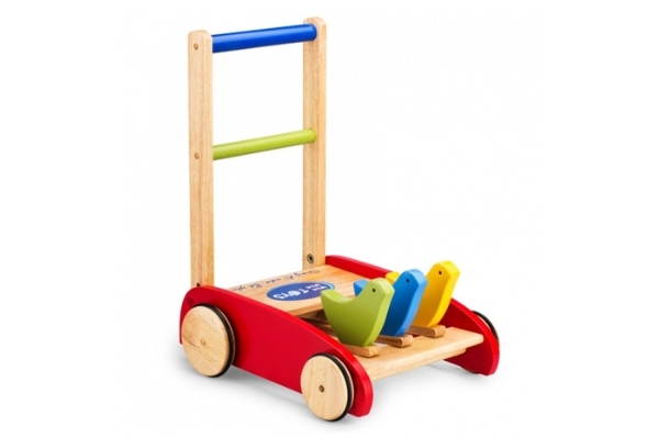 Xe tập đi gỗ con gà Winwintoys