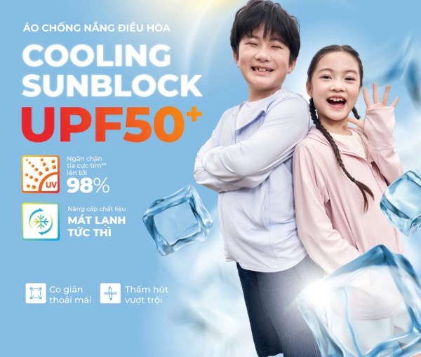 Áo chống nắng điều hòa mát lạnh từ thương hiệu Canifa