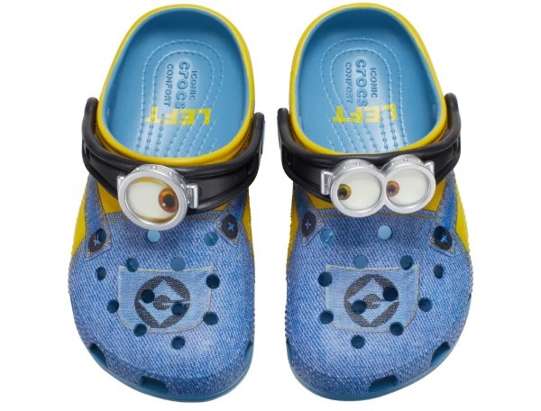 Dép Crocs trang trí Minion ngộ nghĩnh