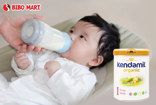 Kendamil với hương vị thơm ngon béo ngậy tự nhiên