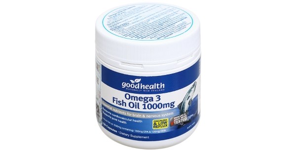 Omega 3 Fish Oil 1000mg Goodhealth - Omega 3 cho bà bầu từ New Zealand