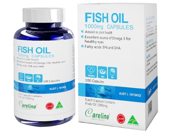 Fish Oil Careline - Omega 3 từ Úc cho phụ nữ mang thai
