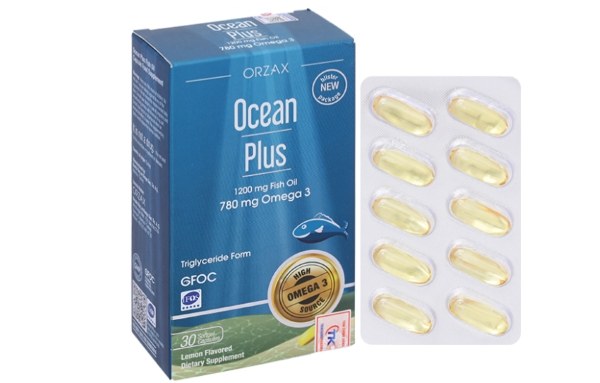 Dầu cá không tanh Ocean Plus Orzax - Omega 3 cho bà bầu