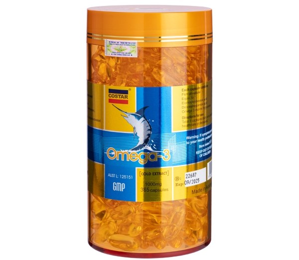 Dầu cá Úc Omega 3 Costar - Omega 3 hiệu quả cho mẹ bầu