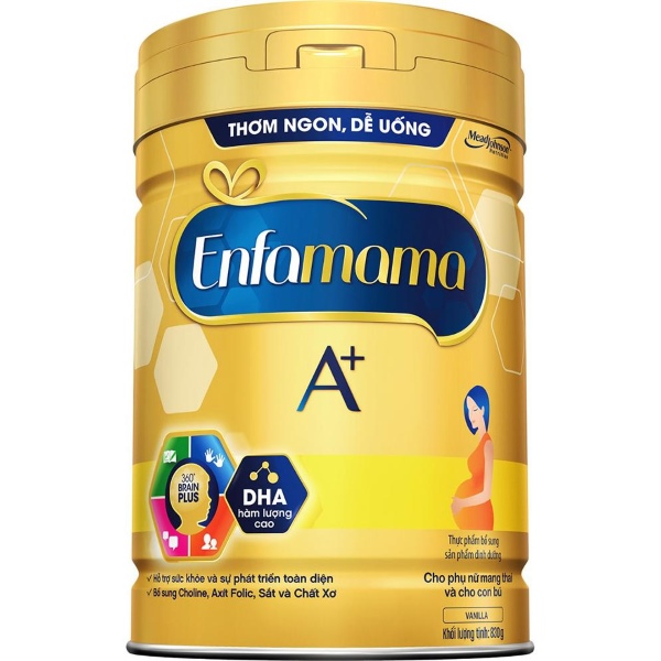Sữa bầu Enfamama A+ cho mẹ hương vani 830g