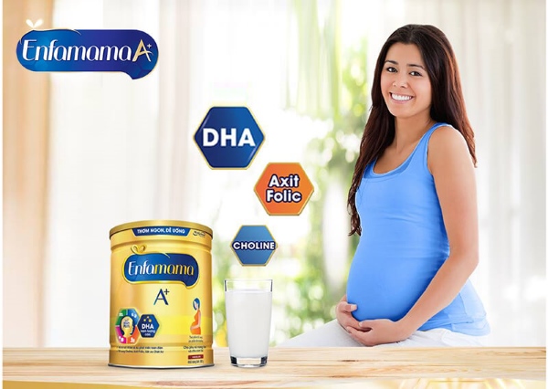 Thời điểm lý tưởng để mẹ bầu uống sữa bầu Enfamama