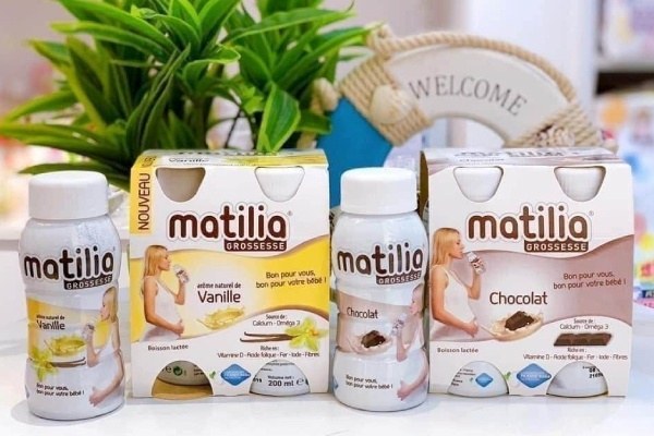Sữa bầu Matilia cung cấp đầy đủ hàm lượng dưỡng chất thiết yếu