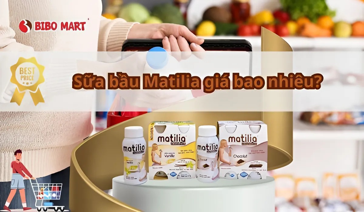 cập nhật giá Sữa bầu Matilia