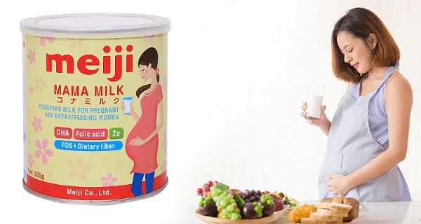 Sữa bầu Meiji hỗ trợ thai nhi khỏe mạnh