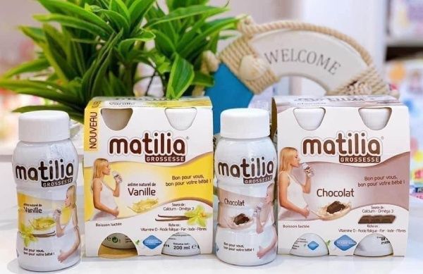 Các hương vị sữa bầu Matilia đa dạng cho mẹ lựa chọn