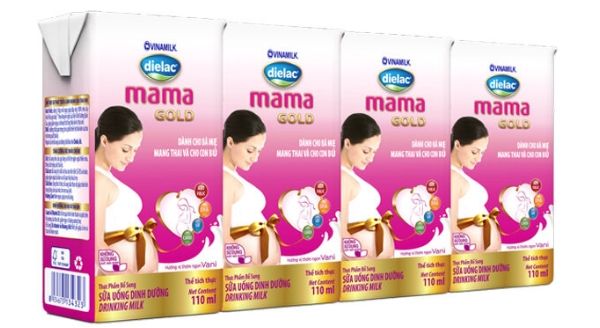 Sữa bầu pha sẵn Mama Gold dành cho phụ nữ mang thai và cho con bú
