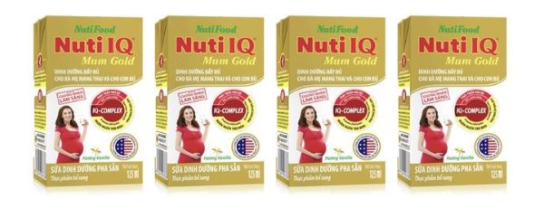 Sữa bầu pha sẵn từ thương hiệu Nutifood