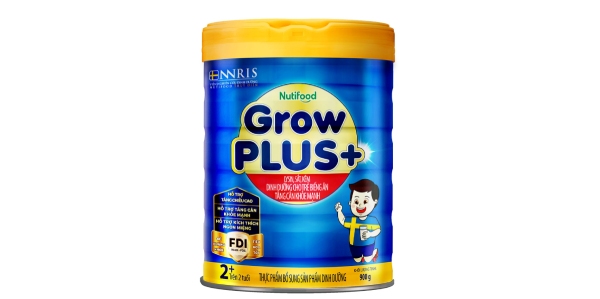 Sữa Grow Plus xanh 2+