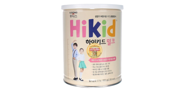 Sữa Hikid hương vani thơm ngon dạng bột 600g