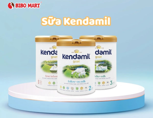 Sữa Kendamil là thương hiệu sữa lâu đời tại Anh Quốc