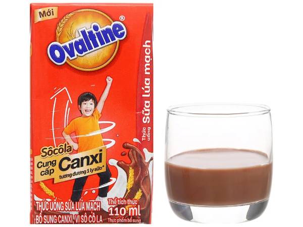 Sữa Ovaltine giúp cung cấp năng lượng một cách tức thì