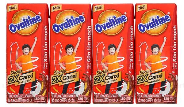 Sữa Ovaltine pha sẵn tiện lợi