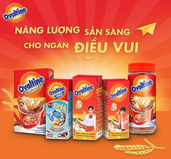 Có 2 loại Sữa Ovaltine chính: dạng bột và dạng sữa tươi