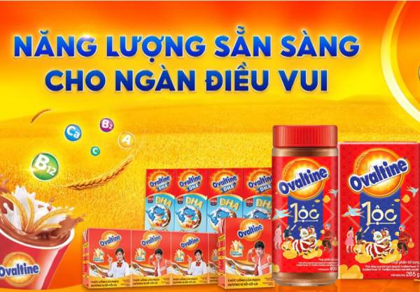 Sữa Ovaltine có dạng bột và dạng pha sẵn tiện lợi