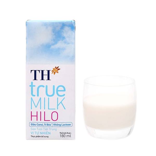 Sữa TH Hilo bổ sung canxi và hạn chế chất béo cho trẻ em