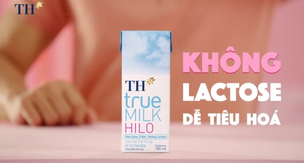 Sữa TH True Milk Hilo không chứa Lactose giúp dễ tiêu hóa