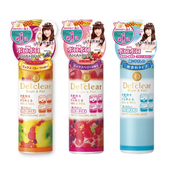 Gel tẩy da chết của Nhật Bản hương trái cây thơm mát