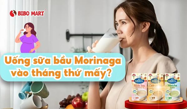 Uống sữa bầu Morinaga vào tháng thứ mấy