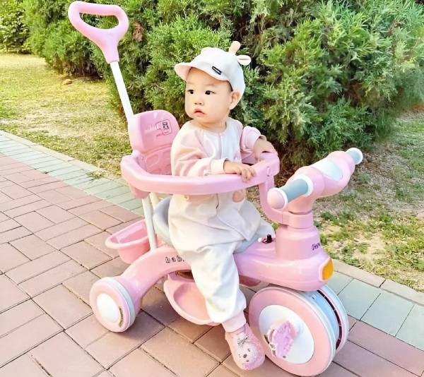 Lựa chọn xe 3 bánh có đai chắn an toàn cho bé dưới 18 tháng tuổi