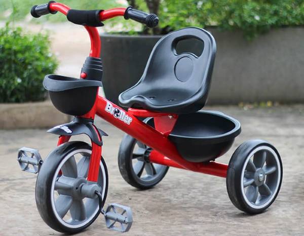 Xe 3 bánh trẻ em có tựa lưng Broller