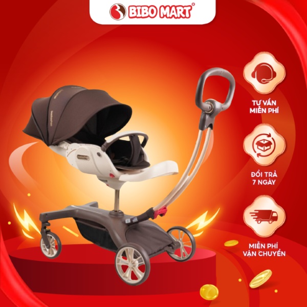 Xe đẩy em bé cao cấp được phân phối chính hãng tại Bibo Mart