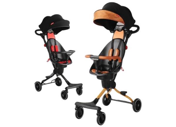 Xe đẩy ngồi cho bé gấp gọn 2 chiều Baobaohao V5 cho bé từ 7-36 tháng tuổi