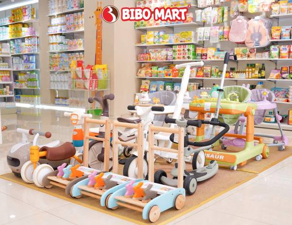 Bibo Mart - địa chỉ phân phối xe gà tập đi em bé an toàn, chính hãng