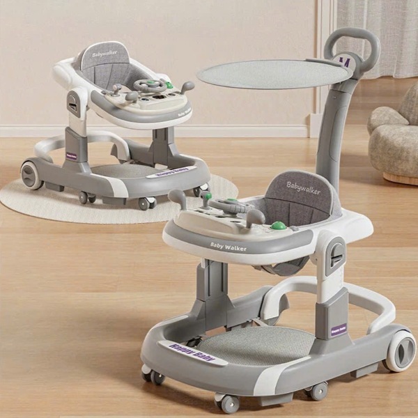 Xe tập đi chữ U có thiết kế kết hợp tay đẩy phía sau