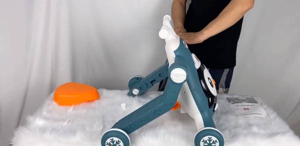 Hướng dẫn lắp xe tập đi đa năng chế độ tập đi