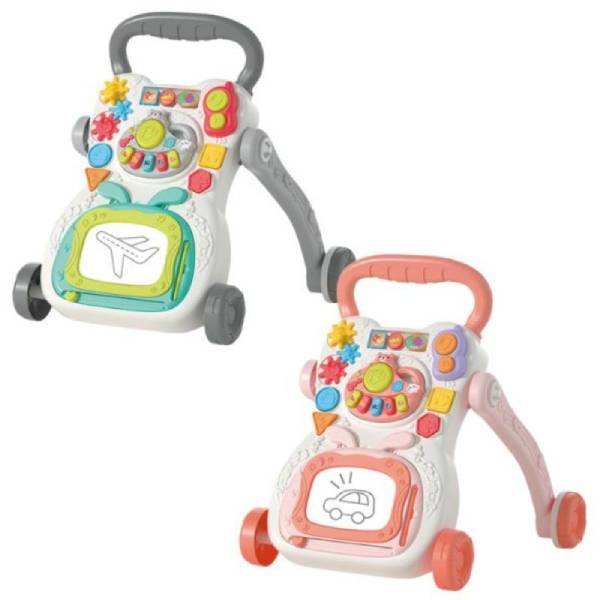 Xe tập đi đa năng 3in1 kèm bảng đồ chơi 36816B