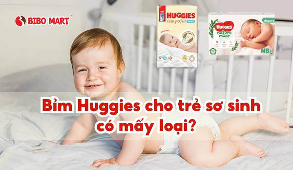 bỉm Huggies cho trẻ sơ sinh