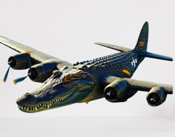 Bombardiro Crocodilo siêu ngầu