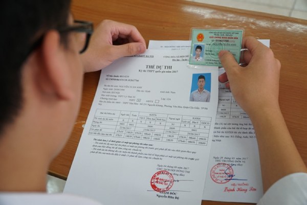 Lưu ý quan trọng cho các sĩ tử