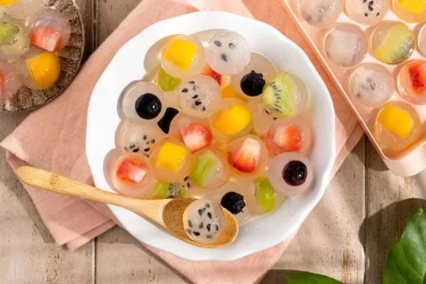 Thạch rau câu thơm ngon tự chế biến tại nhà cho bé