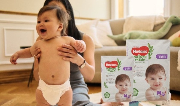Bỉm Huggies là lựa chọn lý tưởng cho hàng triệu gia đình