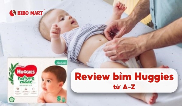 Review bỉm Huggies