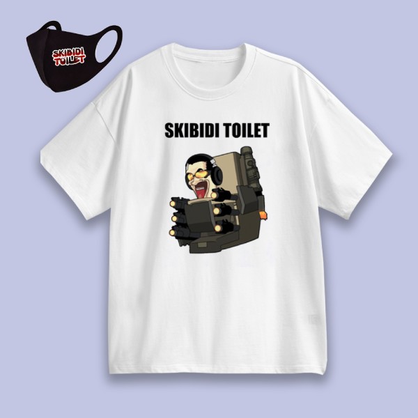 Sản phẩm áo thun ăn theo Skibidi Toilet