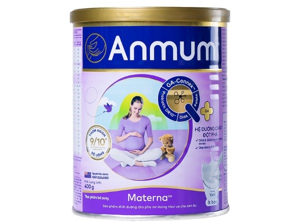 Sữa bầu vào con không vào mẹ Anmum Materna