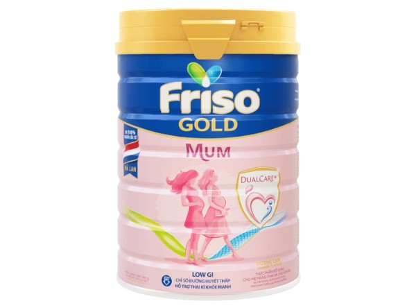 Sữa bầu vào con không vào mẹ Friso Gold Mum