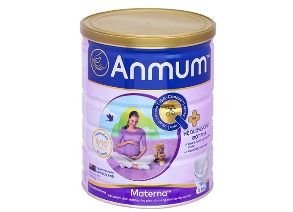 Sữa bầu tốt cho 3 tháng cuối Anmum Materna