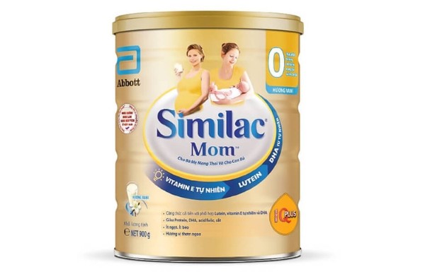Sữa bầu 3 tháng cuối Similac Mom cho mẹ bầu mang thai và cho con bú