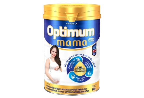 Sữa cho bà bầu 3 tháng cuối Optimum Mama Gold