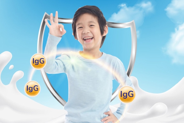 Sữa Modilac hỗ trợ tăng cường sức đề kháng cho bé