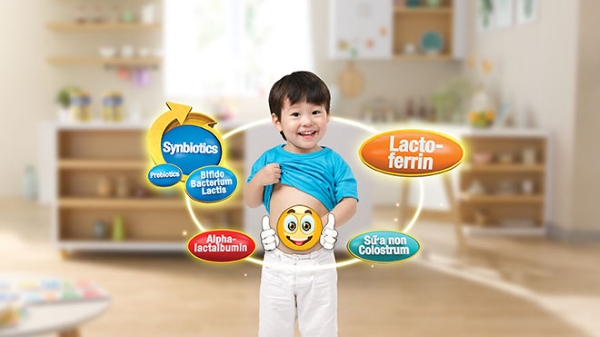 Sữa Modilac hỗ trợ sức khỏe hệ tiêu hoá khoẻ mạnh